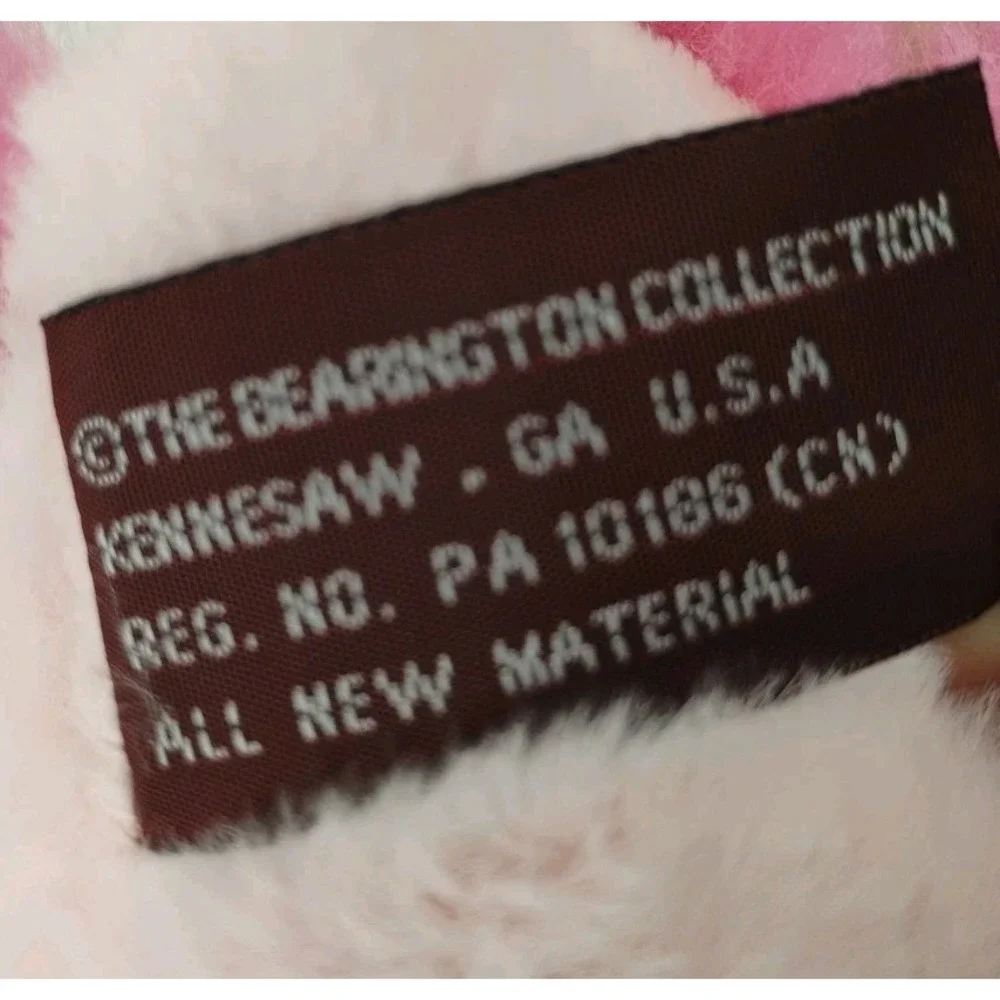 Bearington Lil' Fifi Pink Stuffed‎ Animal 6.5
